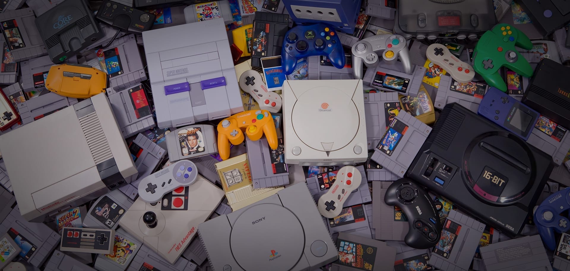 Nintendo, PlayStation, Xbox, and Sega consoles, controllers, and games you can sell to Sell My Games for cash