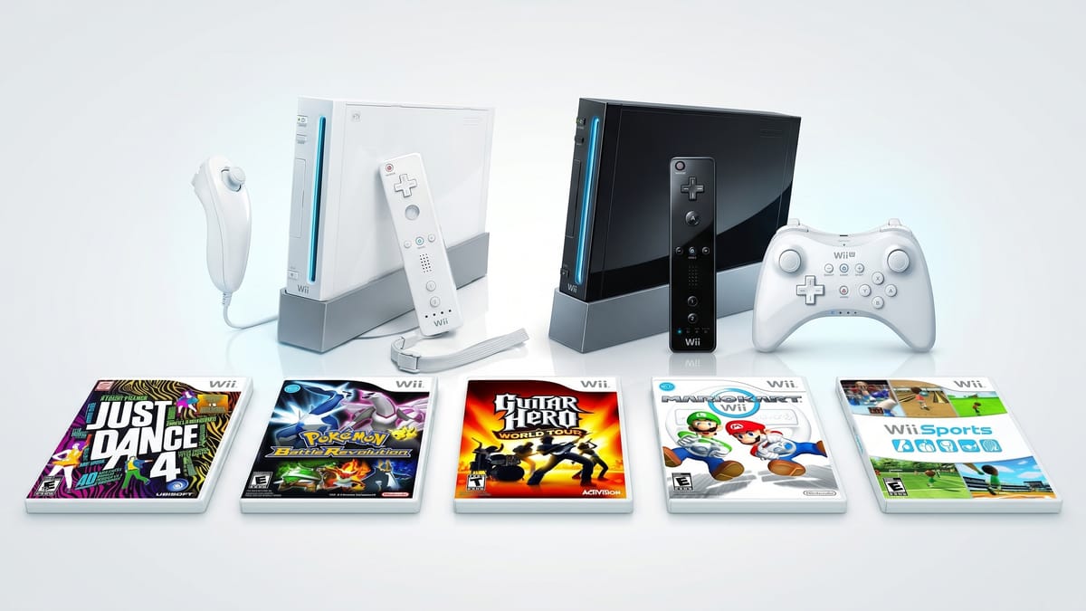 Nintendo Wii console, controllers, and games accepted for cash trade-in