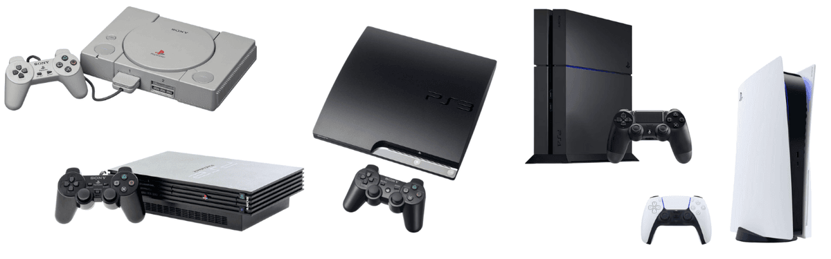 Sell PlayStation consoles from PS1 to PS5, PS Vita and PSP