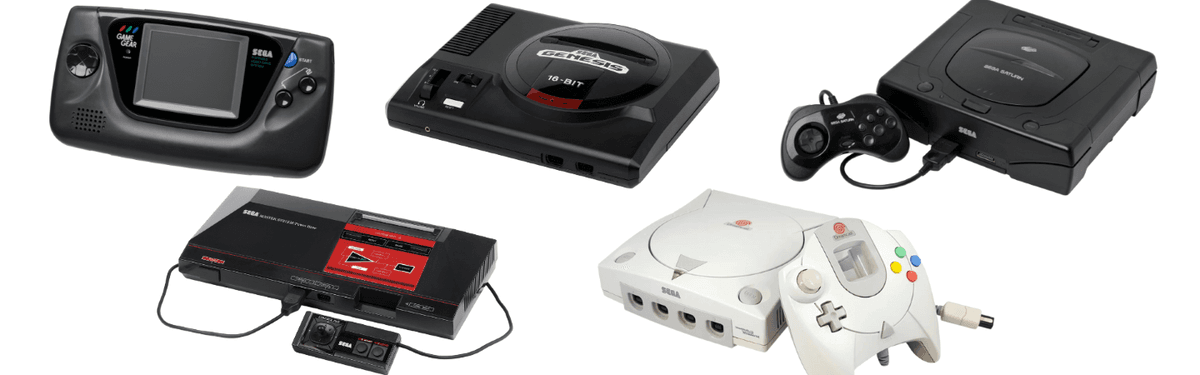 Sell your Sega Genesis, Dreamcast, Saturn, and Game Gear consoles and games
